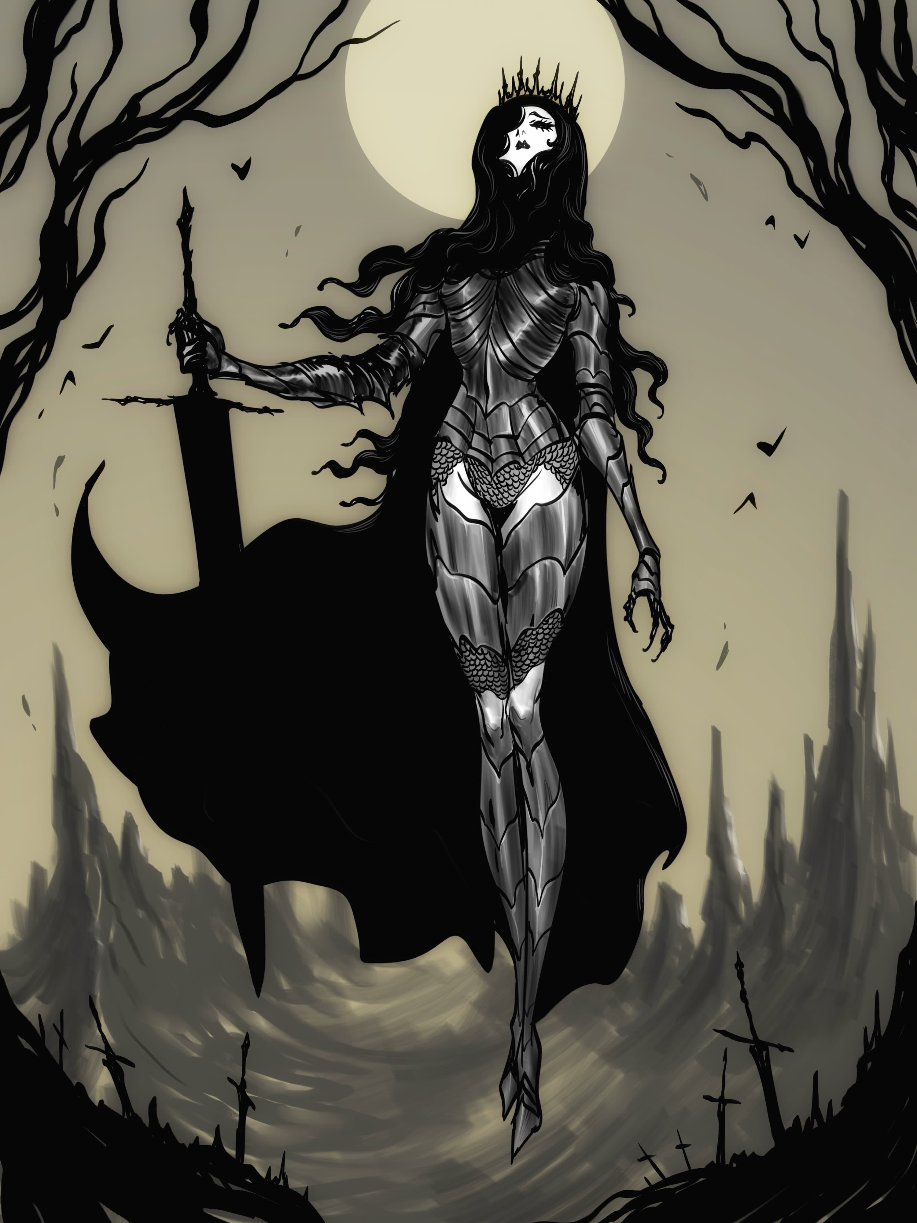 Full Body commission example