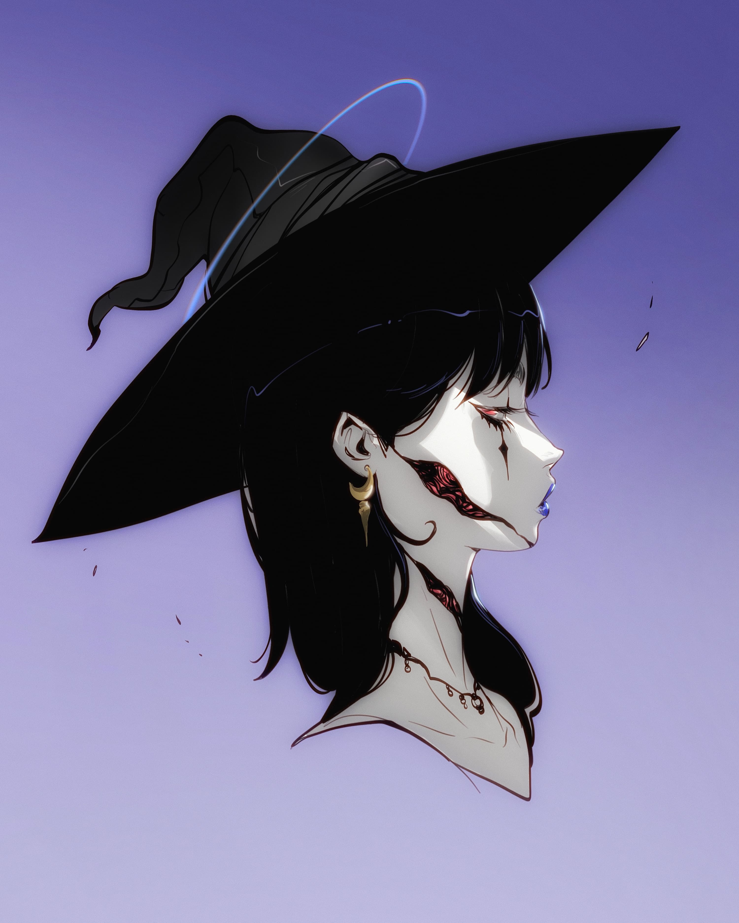 Headshot commission example